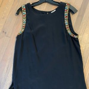 Haute Hippie beaded tank top